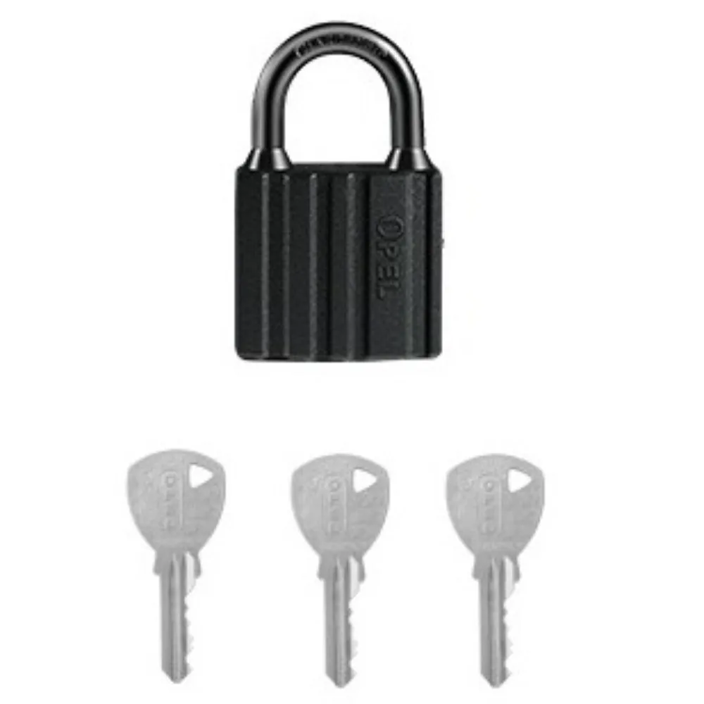 Durable Metal Heavy Duty Padlock Waterproof Rust Proof Anti-theft Padlock with Keys Safely Gate Locks Backpack