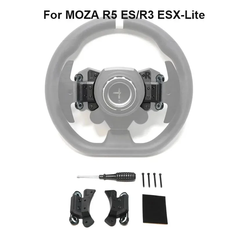 

Racing Simulator Magnetic Paddle Shifter Mod Modification Kit For MOZA R5 ES/R3 ESX-Lite