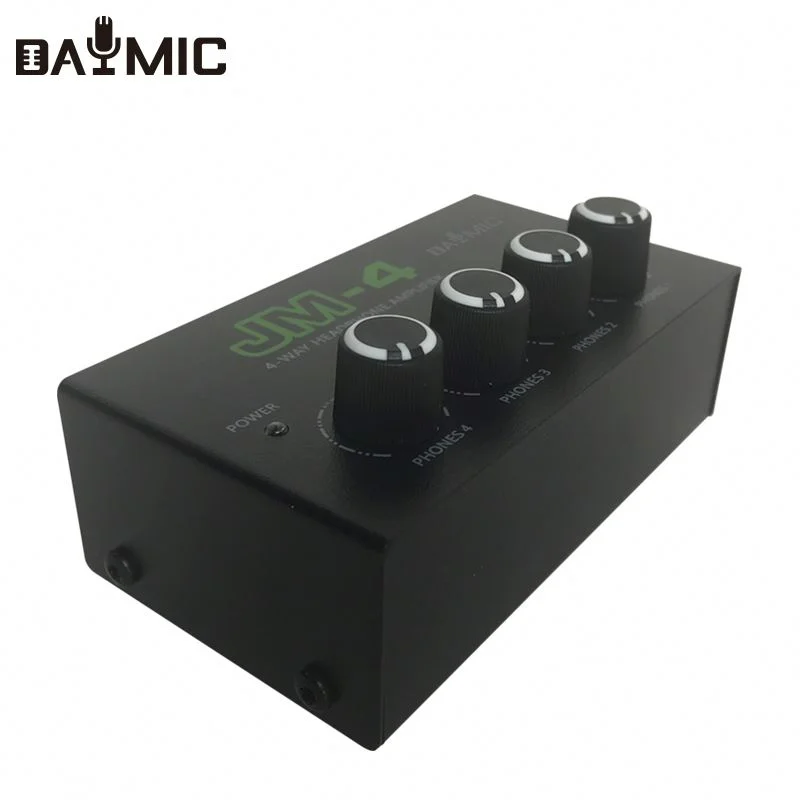 

AOSHEN JM-4 NEW Professional 4 Channel Real Stereo Hifi Earphone AMP Audio Usb Headphone Amplifier