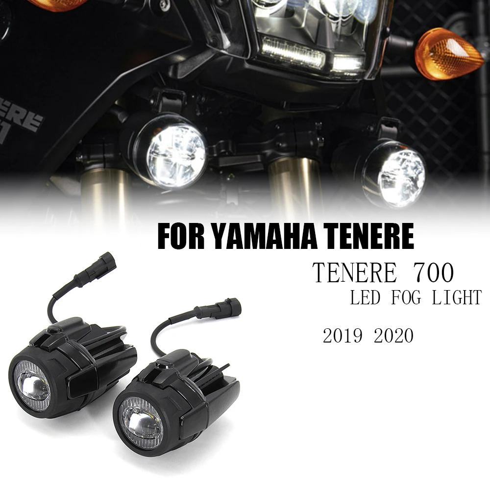 

Новые аксессуары для мотоциклов, противотуманные фары для YAMAHA Tenere 700 T700 XTZ 700 2019-2020, светодиодные вспомогательные противотуманные фары дальнего света