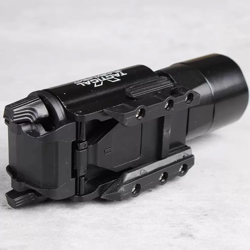 

Latest Tactical X300 Flashlight Strong Light Gun Light Laser 17