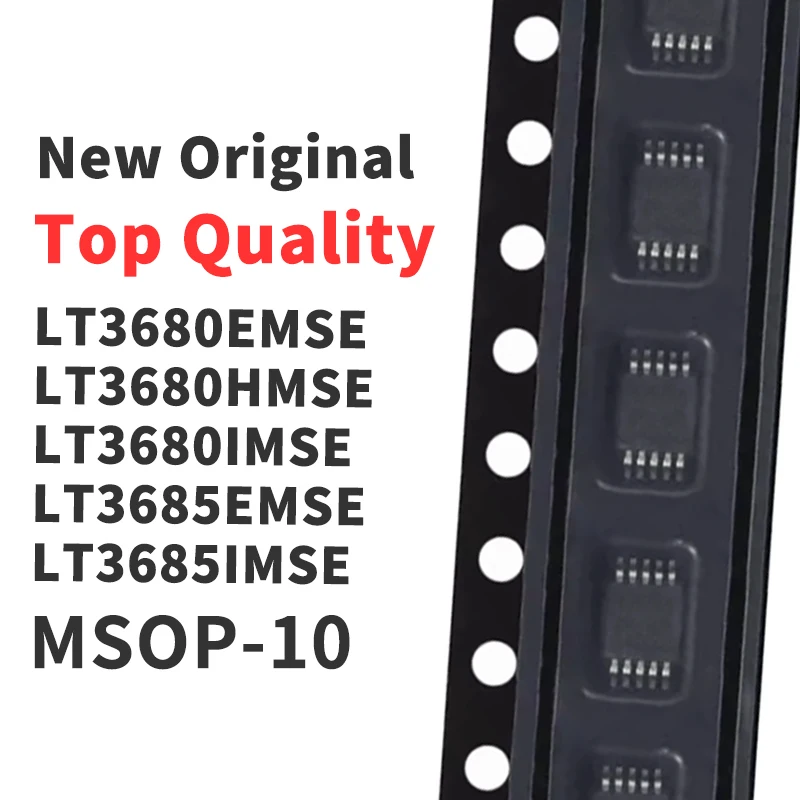 (1 Piece) LT3680EMSE LT3680HMSE LT3680IMSE LT3685EMSE LT3685IMSE #TRPBF MSOP-10 New Original