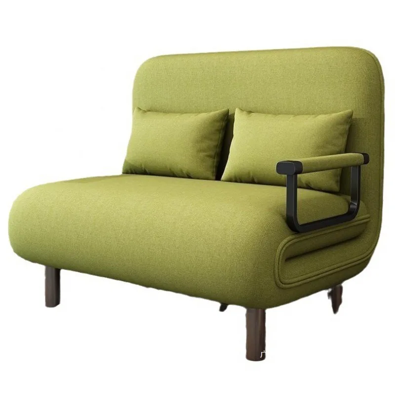 

Multifunctional folding sofa small apartment single 2023 Internet celebrity double simple office removable and washable doub