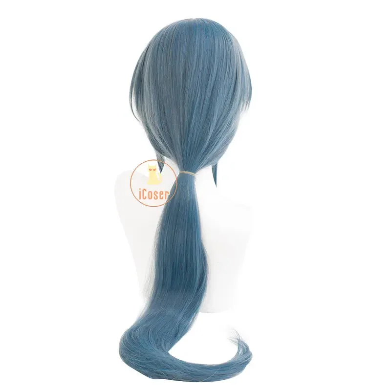 2025 ♥   جديد هونكاي ستار السكك الحديدية ناتاشا شعر مستعار تأثيري الأزرق الشعر الطويل القوس لعبة الأطباء البرية العالم السفلي Belobog Jarilo-VI النساء P ☆ ★