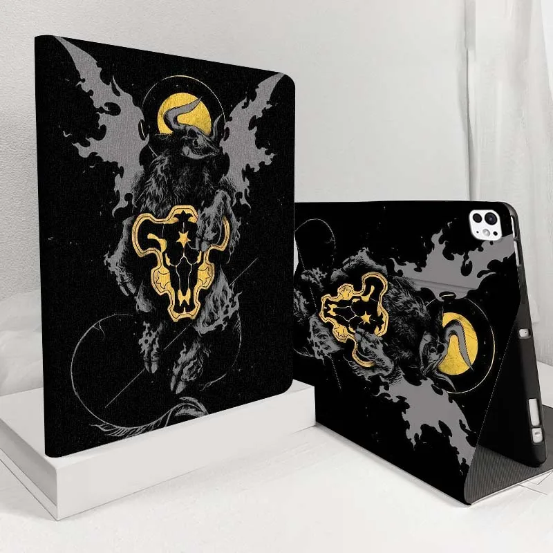 

Cartoon Black Clover For iPad Pro Air 5 4 3 13 11 8 7 6 5 10th 7th 6th 10.5 12.9 10.9 Tablet Case