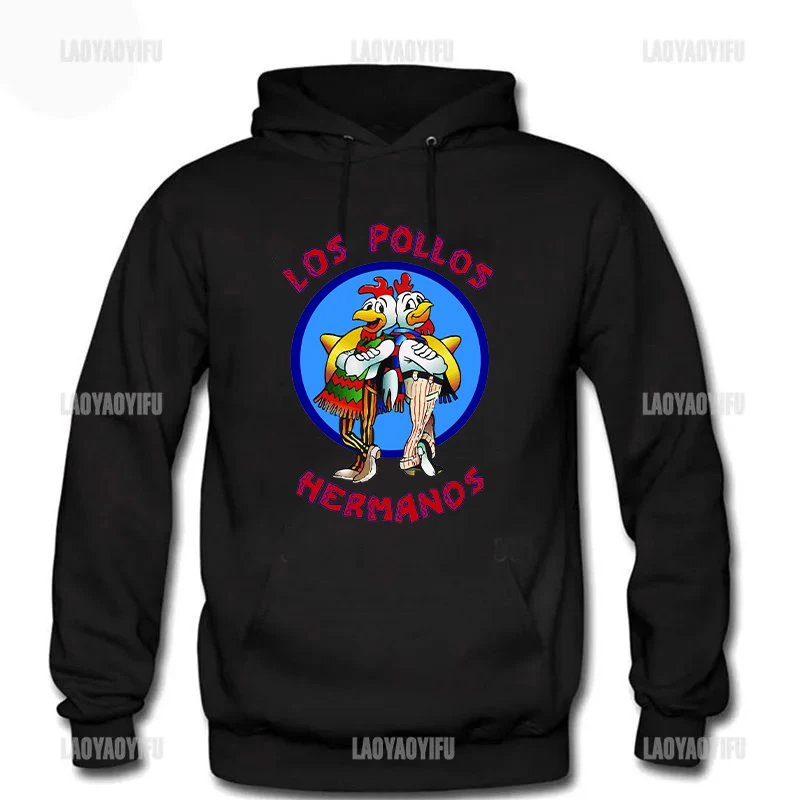 Men Los Pollos Hermanos Breaking Bad Better Call Saul Hoodies Sweatshirt Hooded Clothing Tracksuit Pullover Sudadera Hombre