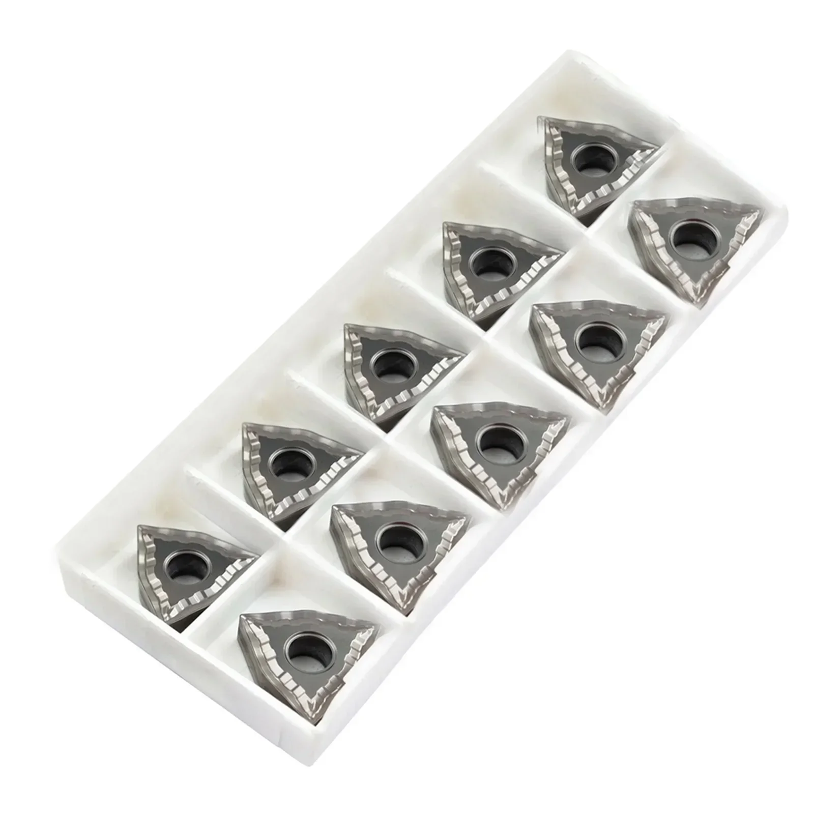 10PCS WNMG080404MT Inserts  Exceptional Cutting Performance for Steel  Refined Blade Angle R0 4  Boosts Machining Efficiency