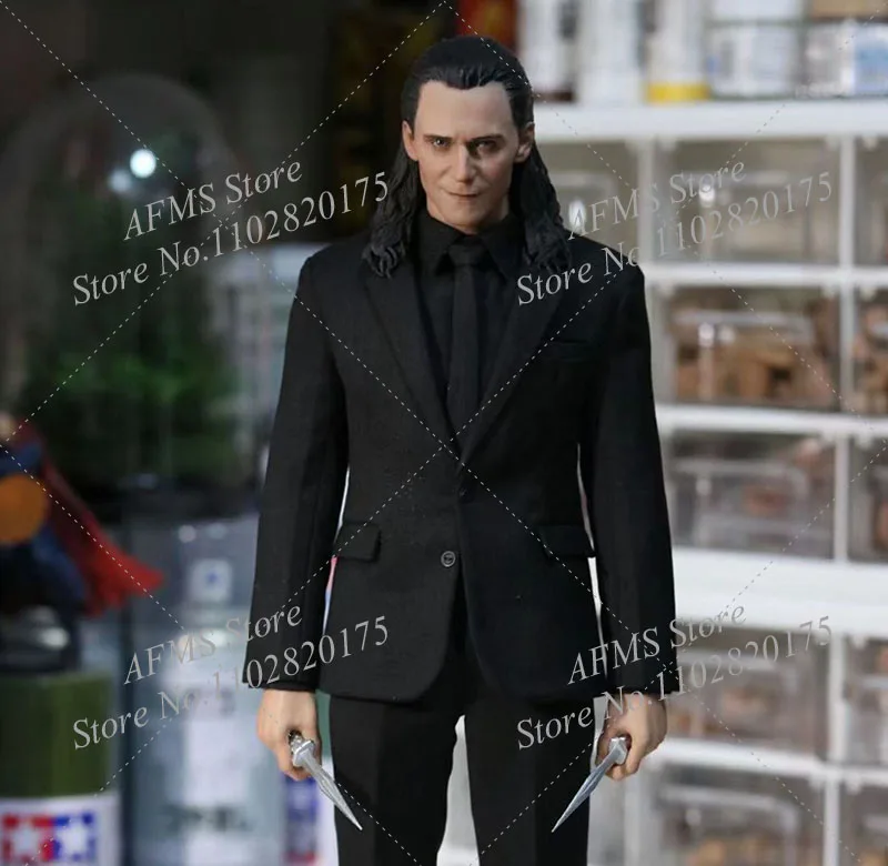 EL1EV1E 1/6 مقياس تحصيل الشكل لوكي إله الخداع وسيم توم هيدلستون مجموعة كاملة 12 بوصة الرجال الجندي عمل الشكل