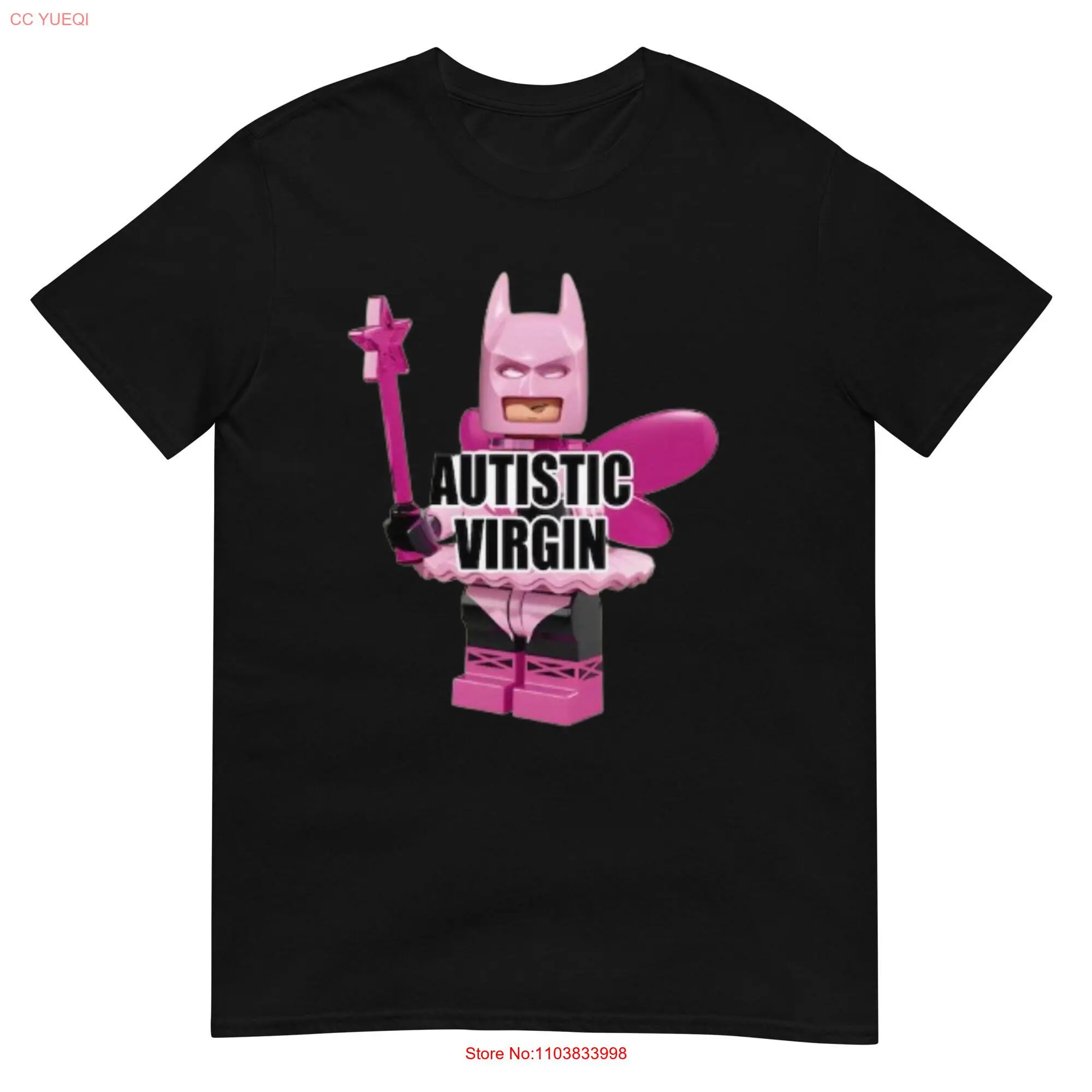 Autistic Virgin T Shirt long or short sleeves