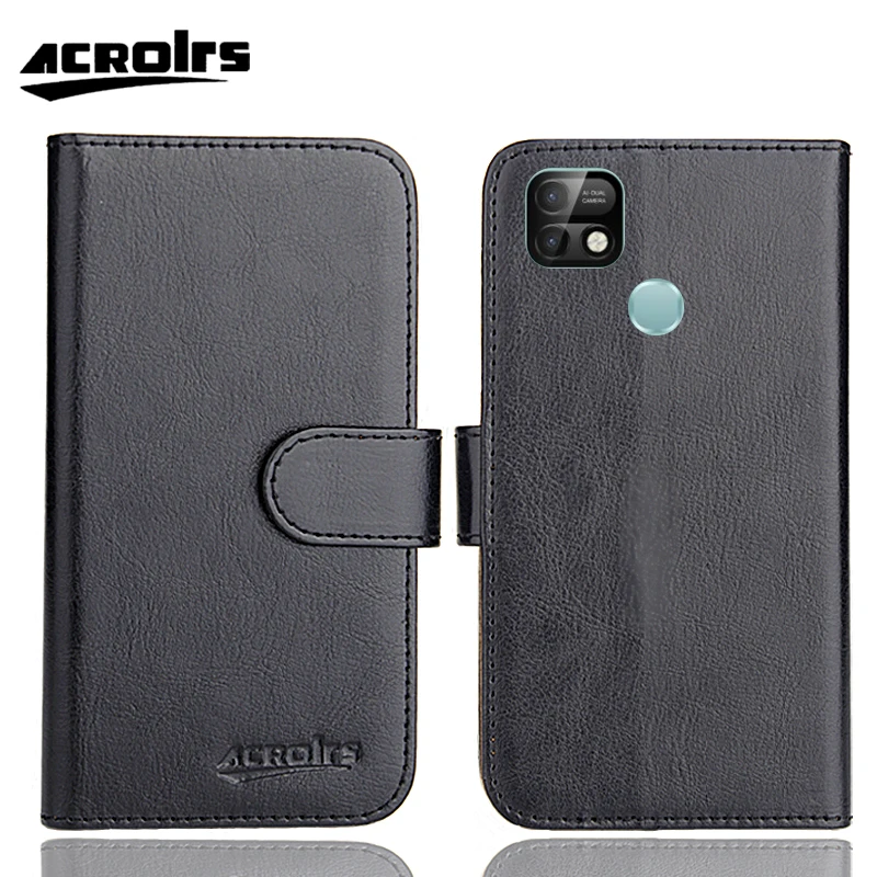 Funda para Infinix Smart Zero 2 3 4 5 5A 10 30 HD Plus 4G 5G, Funda de Cuero Suave Retro de Moda, Funda Exclusiva para Teléfono Crazy Horse