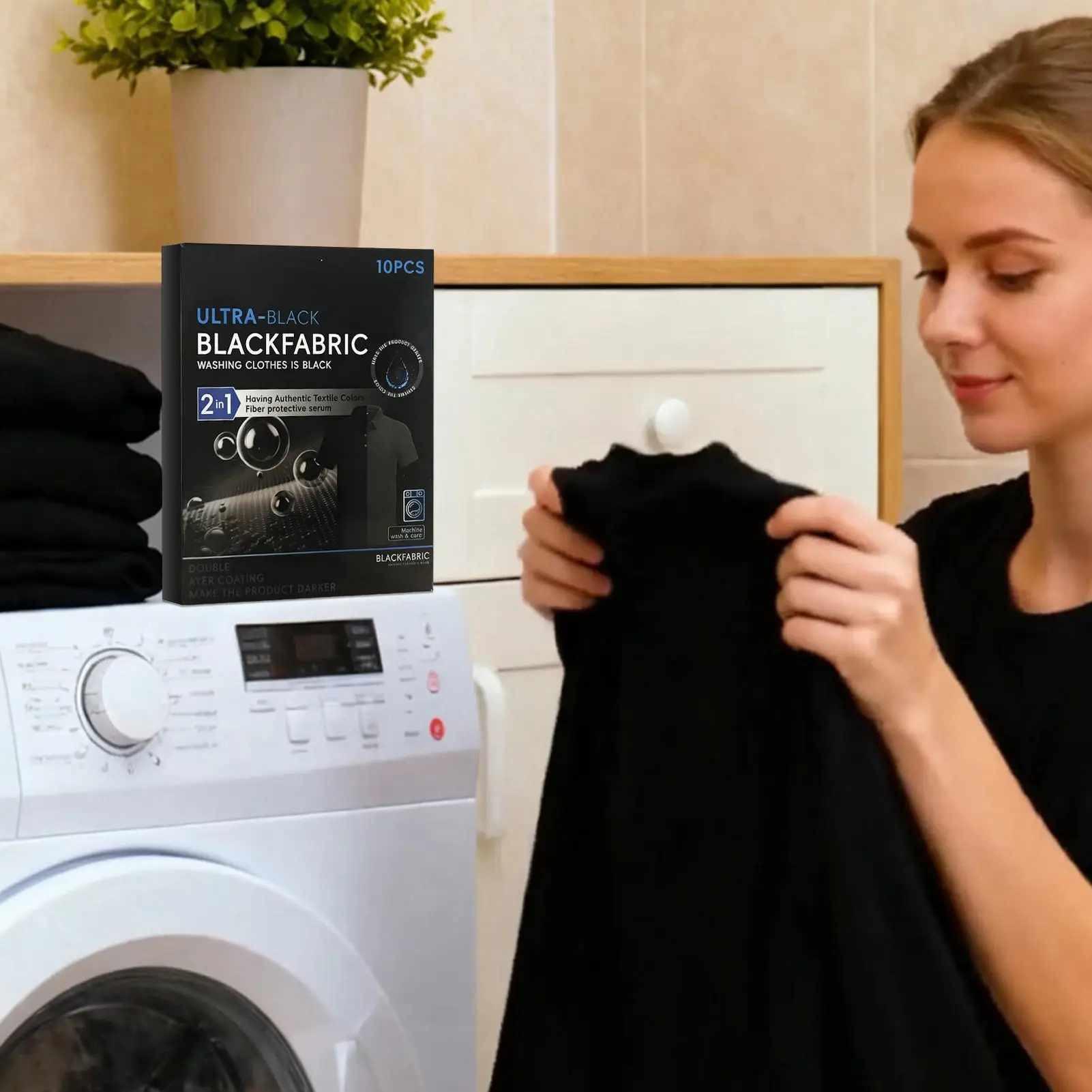 Fabric Dye Restore Long Lasting Color Laundry Supplies 10 Pieces Fabric Paint Dark Tablets For Cotton T-Shirts Shoes Linen Wool