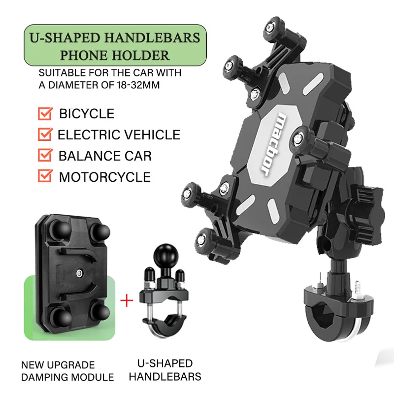 For Macbor Montana XR1 XR5 500 Rockster flat 125 Eight Mile 500 Mobile Phone Holder GPS Stand Bracket Motorcycle Accessories