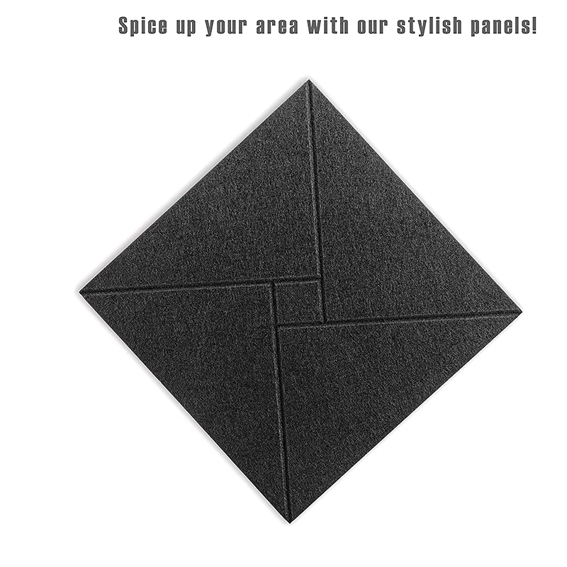 12 Pcs Acoustic Foam Panels,Sound Insulation Panels,Bevel Sound Panels,For Acoustic Treatment Of Home,Office And Studio