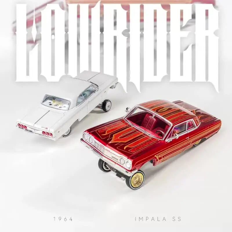 97M 1/64 Scale 1964 Impala SS Alloy Lowrider Car Model