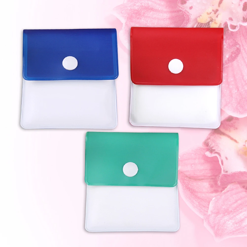 

3pcs Portable Mini Cigarette Ash for Home Travel Restroom Ashtray Smoking Bag Plastic Outdoor Party Office Use Storage Bag