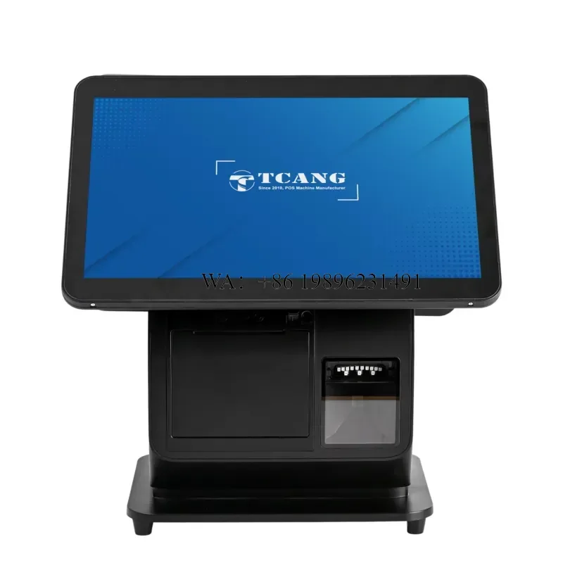 Pos Systems Cash Register Touch Screen Point of Sale All in One Pos Android Pos Terminal With Printer