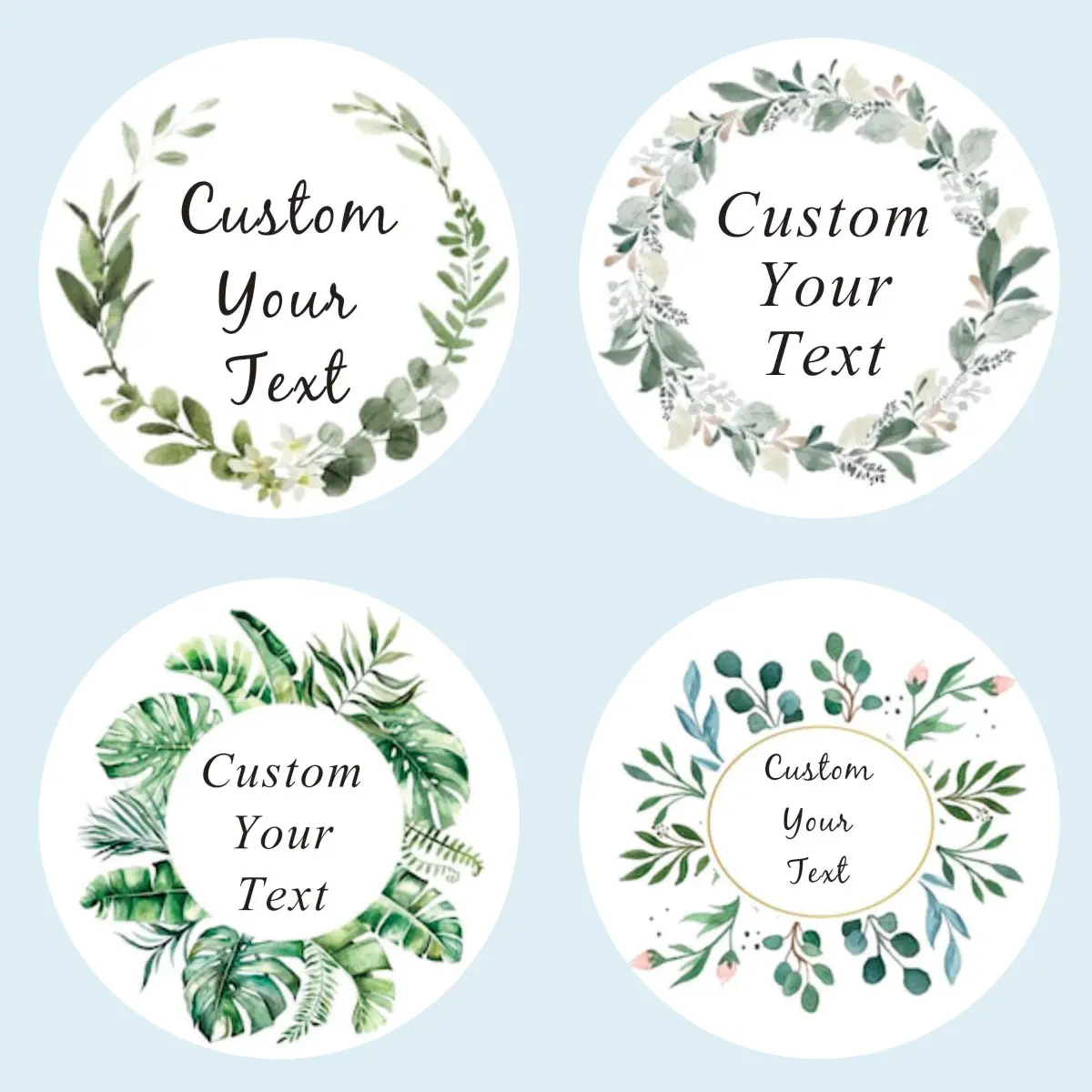 96 Stück personalisierte runde Kreis-Etikettenaufkleber mit individuellem Namen und Datum, Dankesaufkleber für Brautparty-Partygeschenke