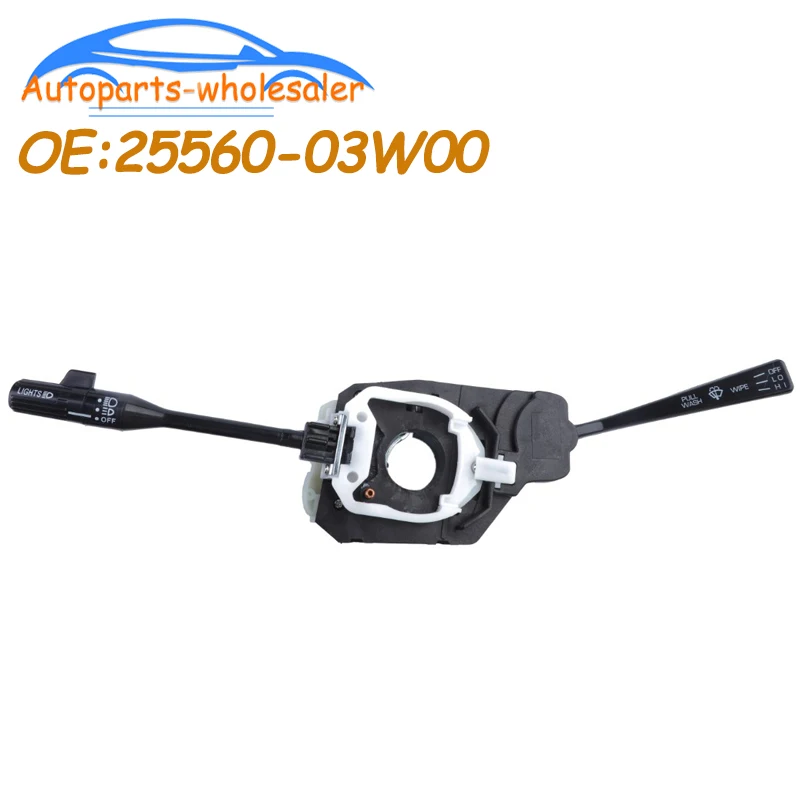 Interruptor de señal de giro para Nissan 720 Pickup, accesorios de coche, nuevo, combinación, 25560-03W00 2556003W00, 1980-1981