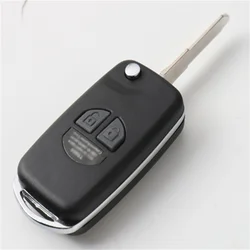 Folding Remote Key Case Shell for SUZUKI JIMNY SX4 Swift 2 Button Flip with Button Pad