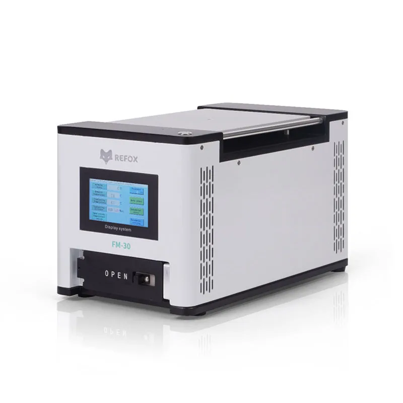 REFOX FM-30 Macchina di laminazione multifunzione da tavolo 3 in 1 Separatore LCD Dispositivo di rimozione bolle Laminatrice OCA Riparazione schermo LCD del telefono