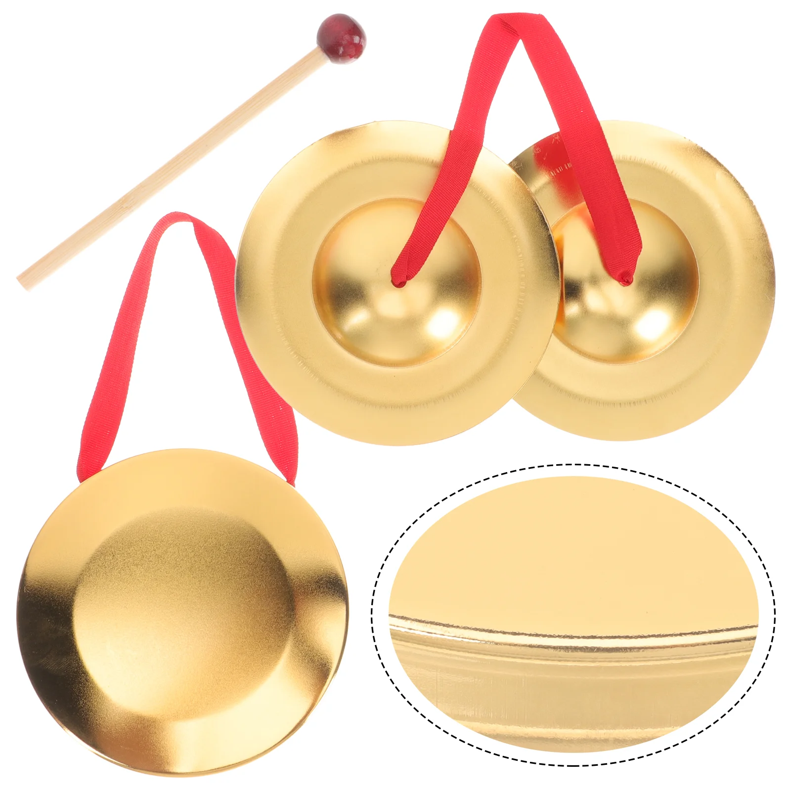 

Lion Dance Gong Instrument Gongs Music Drum Cymbal Musical Dish Dishes Instruments Child Tambourine