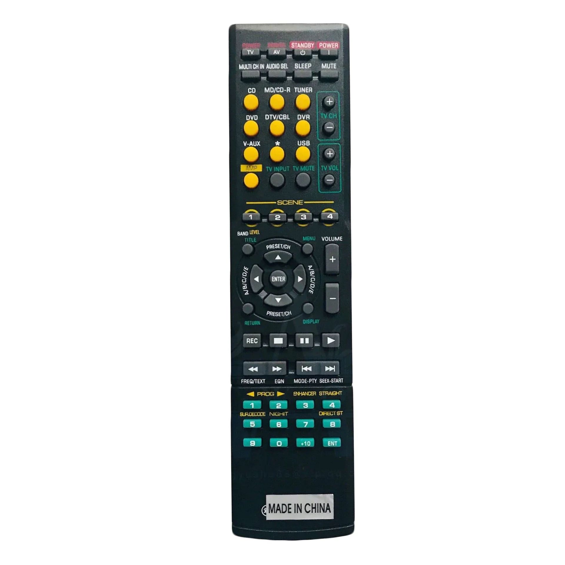 New Remote Control For Yamaha RXV620 WN22730EU RX-V1500 HTR-640 HTR-377 Home Audio AV Receiver