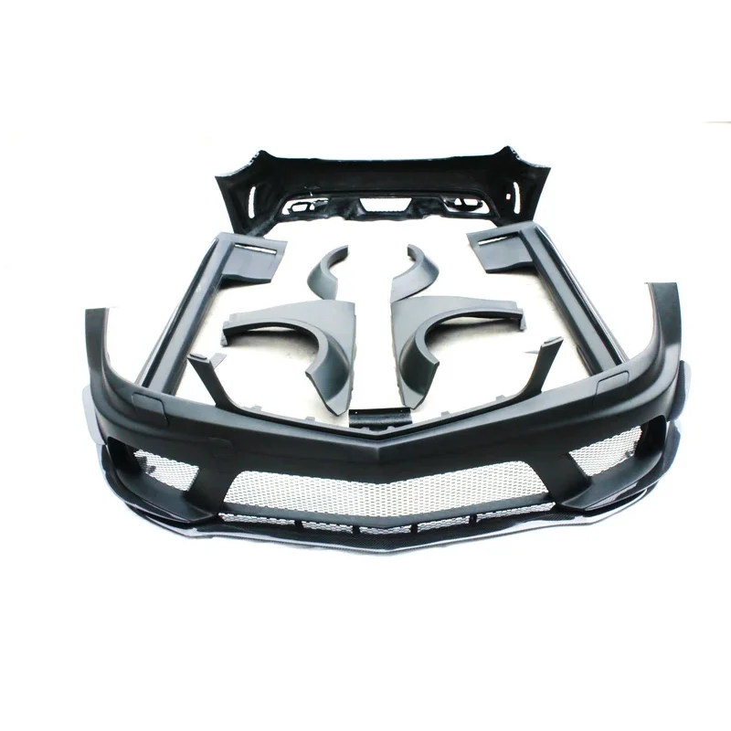 

Body kir For Mercedes Benz C-Class W204 C63 AMG 2D 4D modified wide front rear bumper Side skirt fender wheel arch