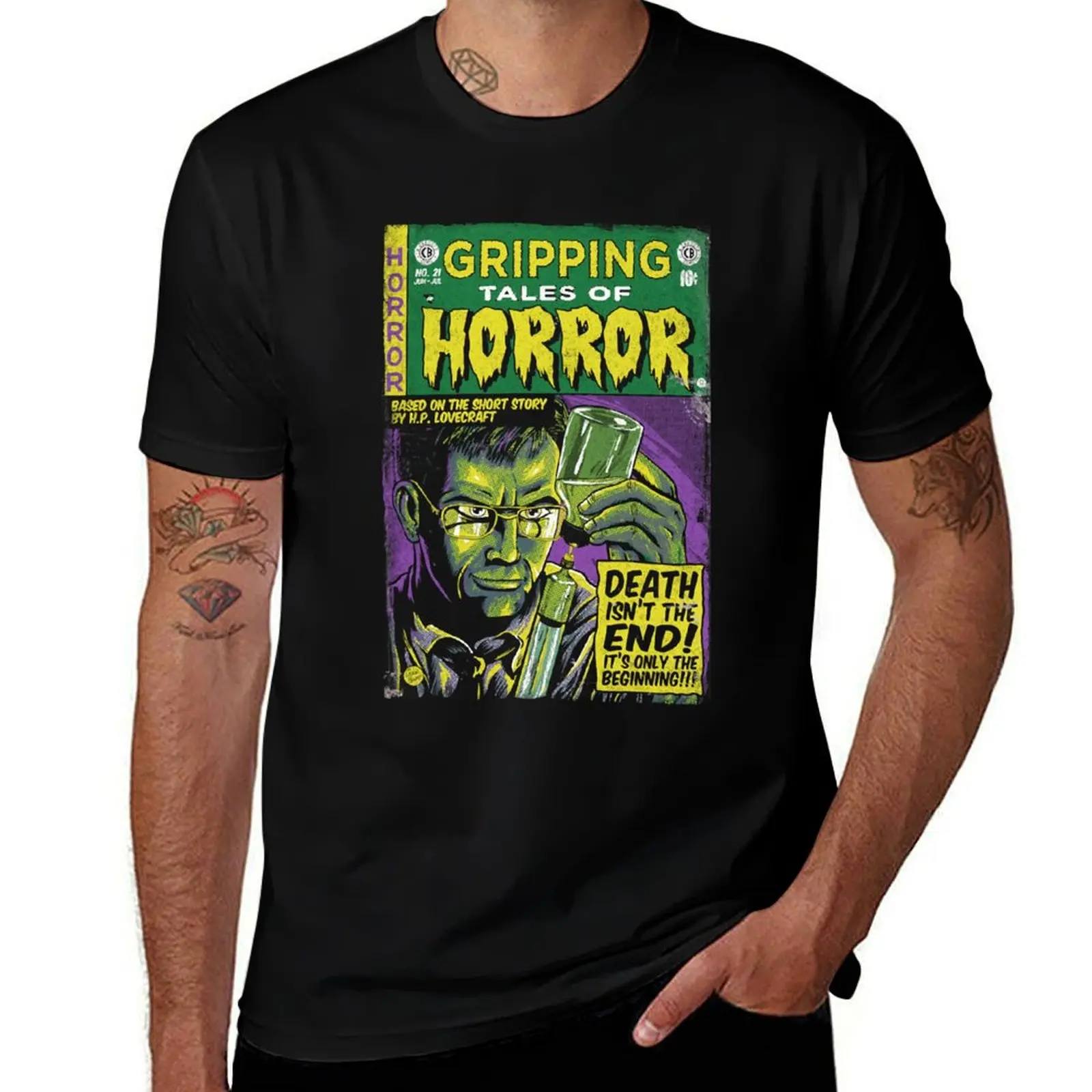

Herbert West-Reanimator T-Shirt Plus Size Outdoor Casual Top