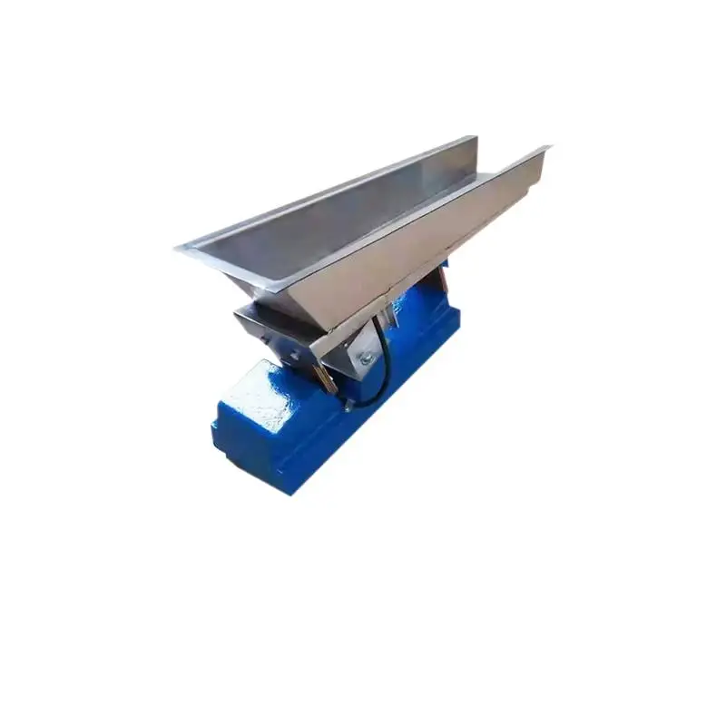 220V Small Electromagnetic Vibrating Feeder Shaking Feeding Machine GZV1 GZV2 Adjustable Speed