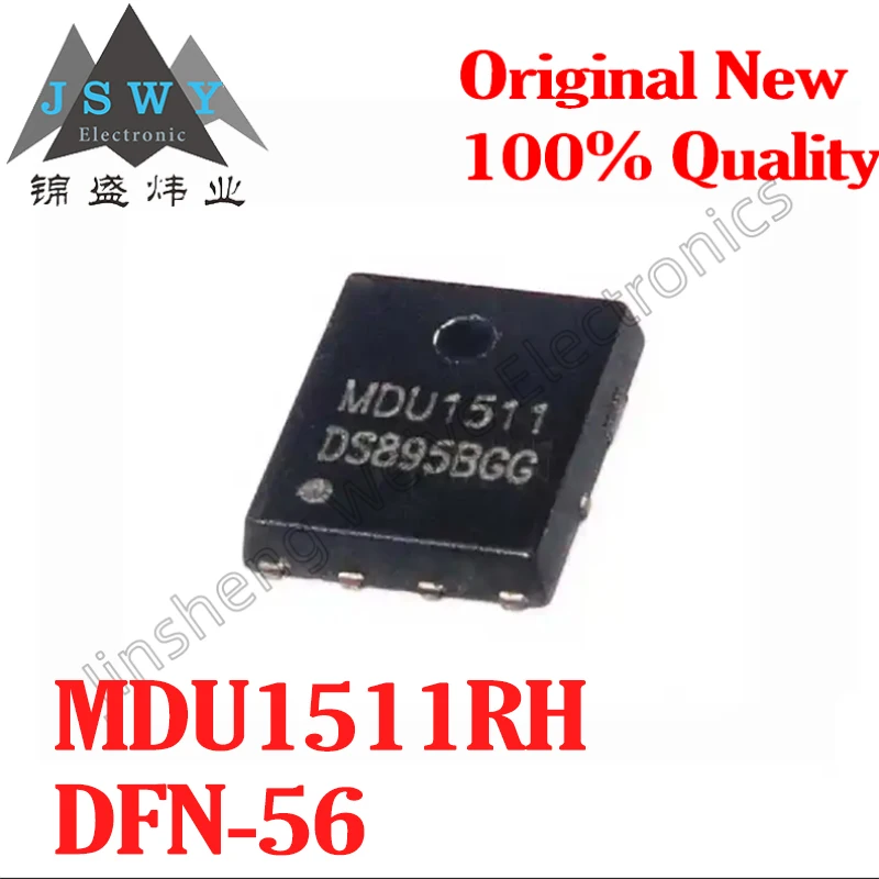

10/50 pcs MDU1511RH DFN56 MDU1511 N-Channel Power MOSFET 30V 70A New Original Stock Electronics