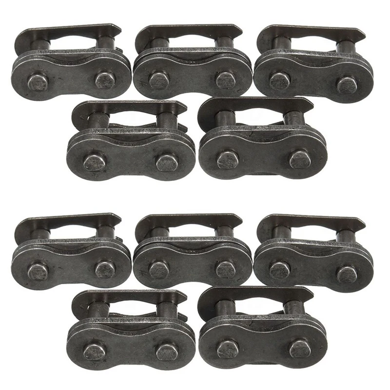 

10 Sets 415 Chain Master Link 80Cc 2-Stroke Motorized Bike GAS ENGINE Parts
