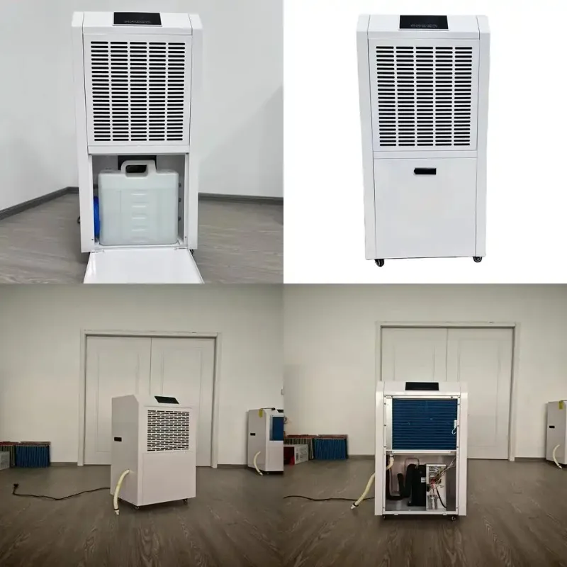 220V Portable Industrial Moisture Remover 138L/D | Large Capacity with Imported Compressor | Reliable 1-Year Warranty