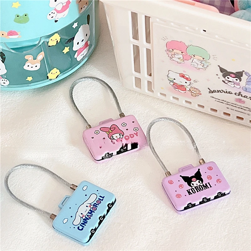 Hello Kitty Kulomi Luggage Combination Lock - For Locking Dorm Lockers, Backpacks, and Travel Bags - view 5
