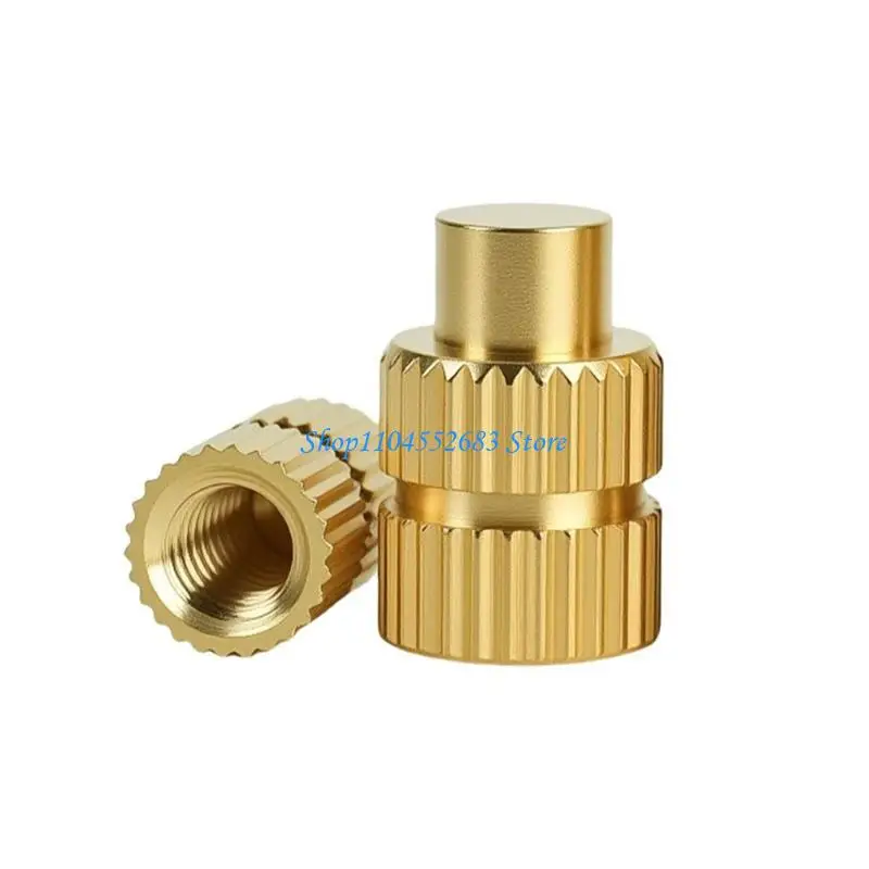 

Y6GD Metal Embedded Thread Insertion Kits Soldering Iron Tip Heat Insert Nut 2mm-8mm Hot Melt Insets Nut For 3D Printer Part