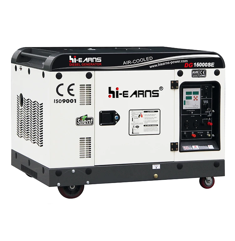 10KW 3000rpm 50HZ  220V 230V 1105F 20h·p 762cc single cylinder die·sel generator with digital panel