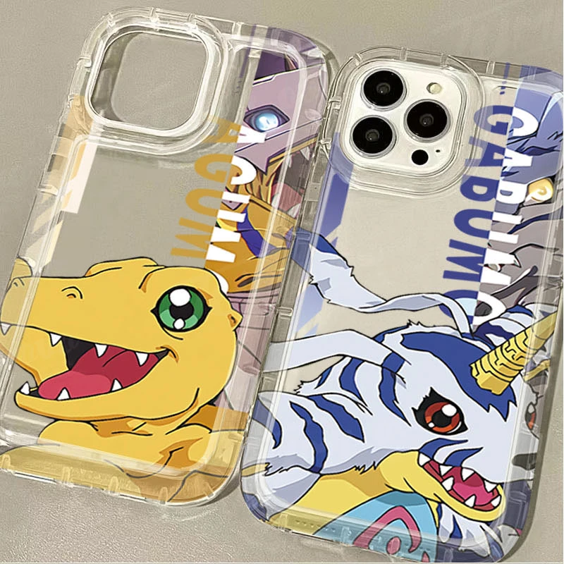 Anime Digimon Clear Silicone Phone Case for Xiaomi 13T 12T 14 13 12 12X 12S 11 Lite 10 11i POCO X6 Pro X3 NFC X4 GT X5 F3 F4 F5