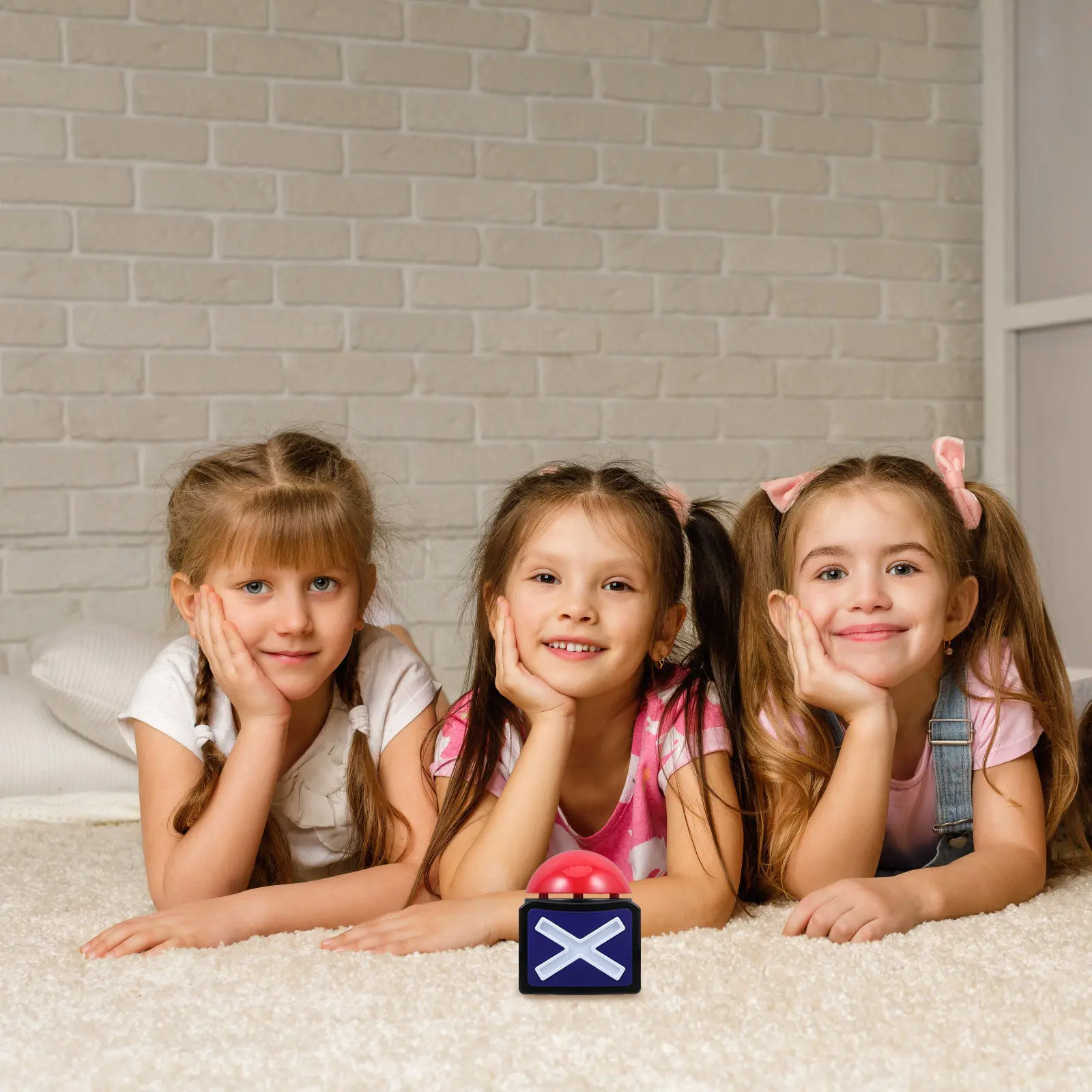 

Кнопка-зуммер для ответов со звуком и светом для игр, вечеринок, занятий в классе, развития навыков реакции