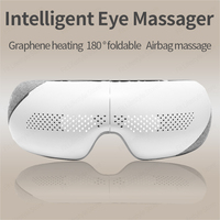 Vibration Bluetooth Eye Massager Visual Eye Massage Intelligent Eye Mask Massage Masajeador Heating Eyemask Face Facial Massager