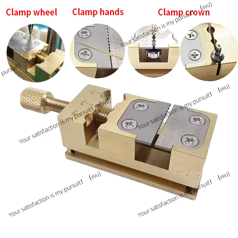 Watch repair tool, pure copper table vice, desktop holder