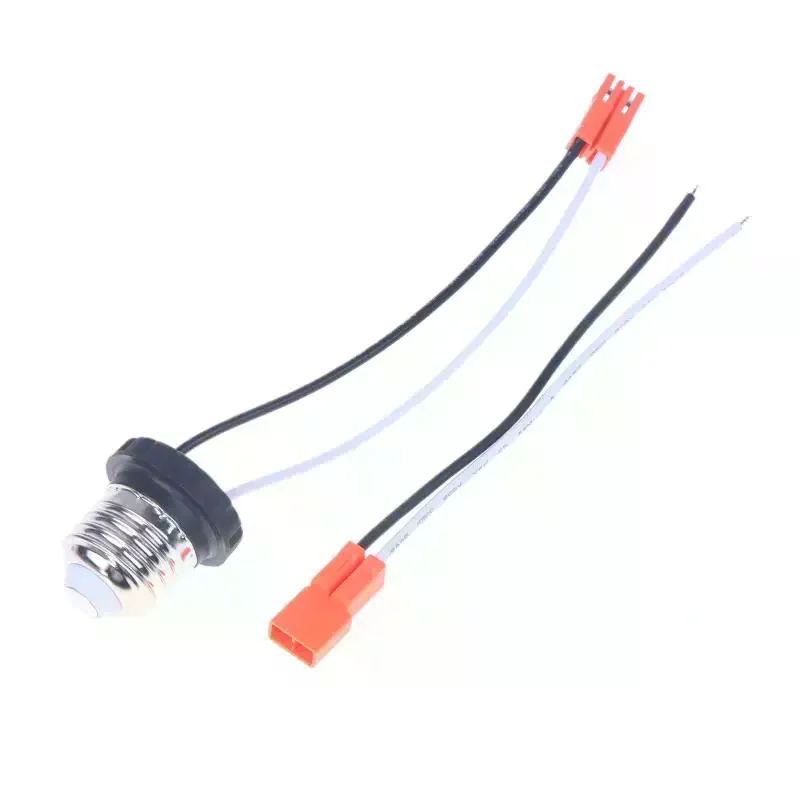 For Led Ceiling Lights Downlight Easy Install E26 Socket Adapter Medium Base Male Screw In Light Bulb Socket Pigtail