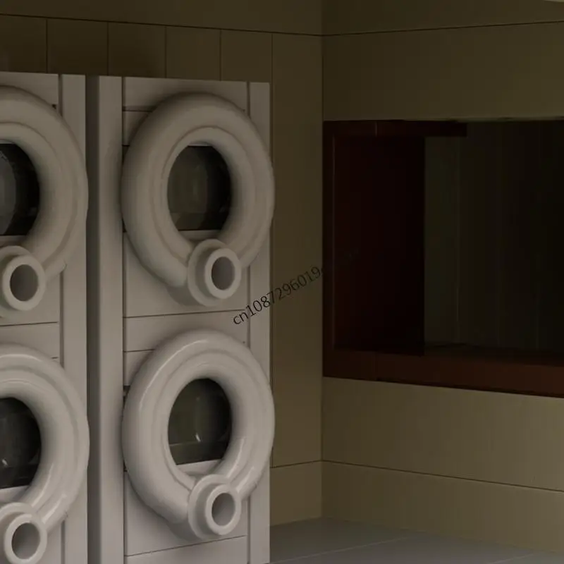 Nowy zestaw klocków 2258 elementów, popularny model motelu w stylu miejskim, modułowy, do samodzielnego montażu, kreatywne pomysły, zabawki dla dzieci, prezenty urodzinowe.