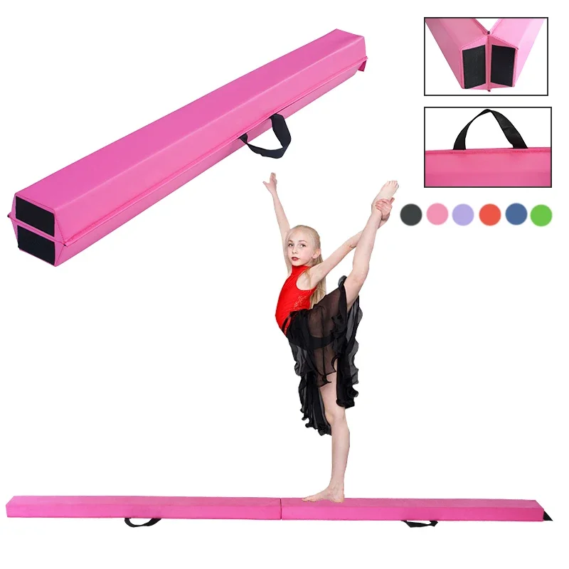 Children\'s Indoor Gymnastics Sensory Integration Training Stacked Balance Beam Adult Yoga Dance Family Exercise