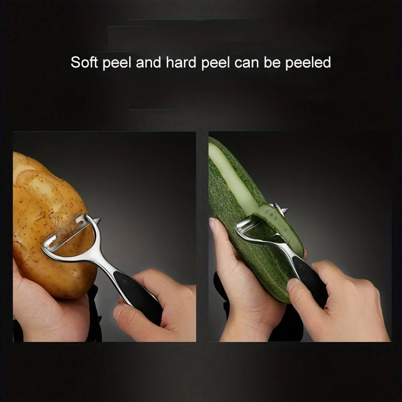 1pc, Creative Peeler,  Melon Planer, Reusable Pear Peeler, Carrots Peelers, Kitchen Tools, Kitchen Stuff, Kitchen Gadgets