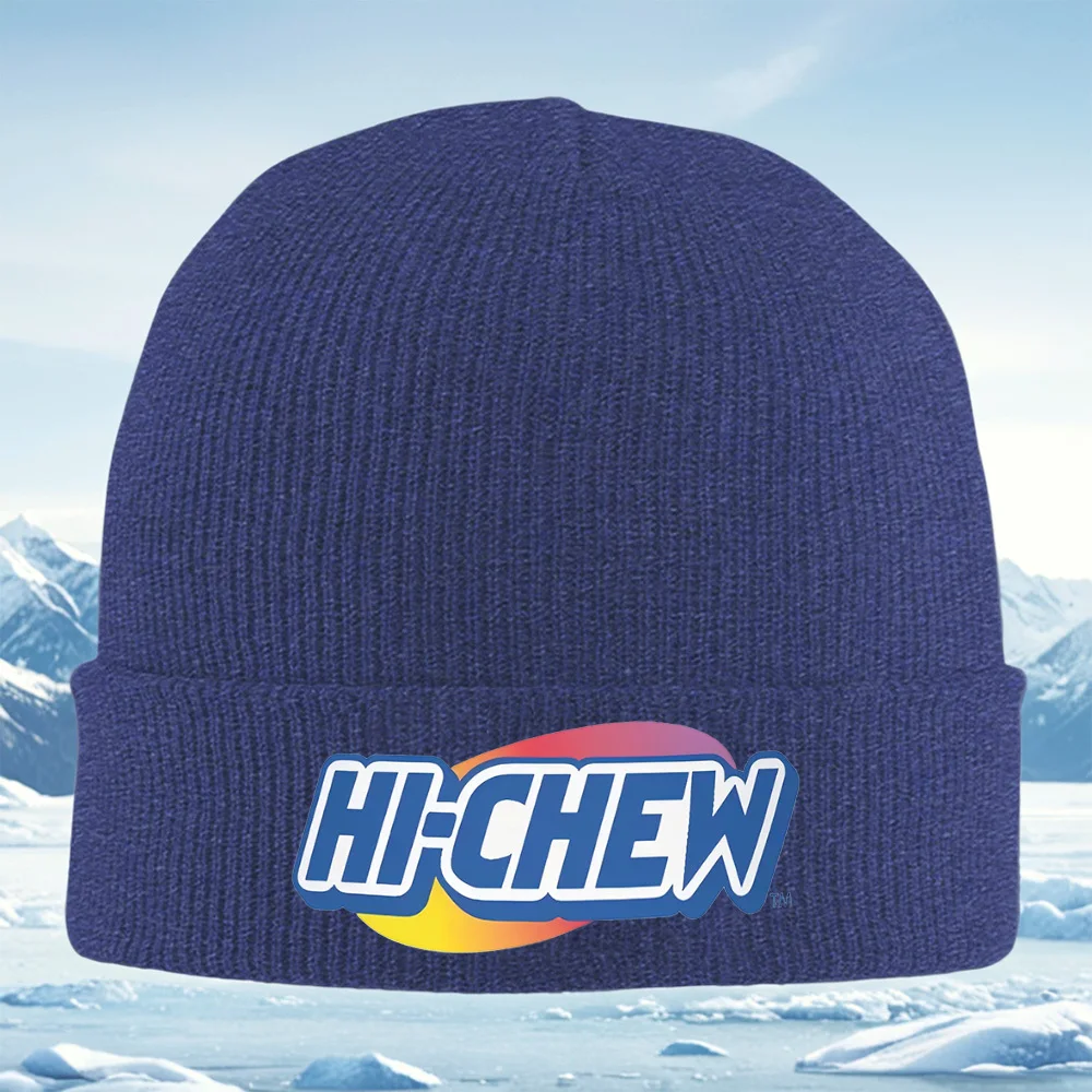 HI-CHEW Sundae de Caramelo Hombres Damen Gorro de Punto Unisex Gorro Jersey Gorro Invierno Térmico Cálido Navidad