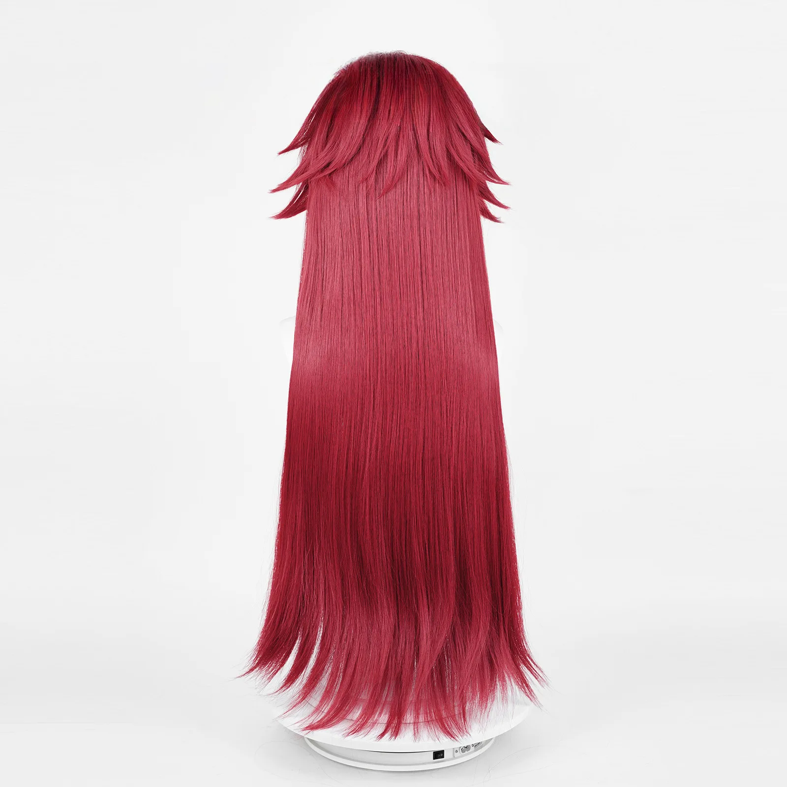 Grell Sutcliff Cosplay perruque Anime majordome noir cheveux longs accessoires haute température fil cheveux pour homme