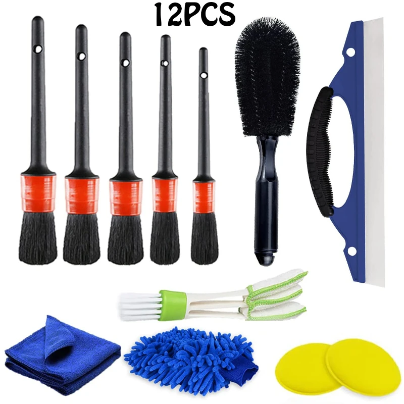 

12 шт., автомобильные щётки из микрофибры