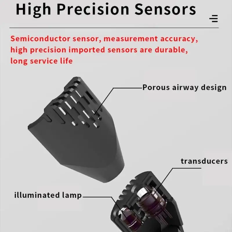 اختبار تسرب الهالوجين اختبار تسرب HVAC AC Sniffer CFCS HCFCS كاشف تسرب الغاز #5