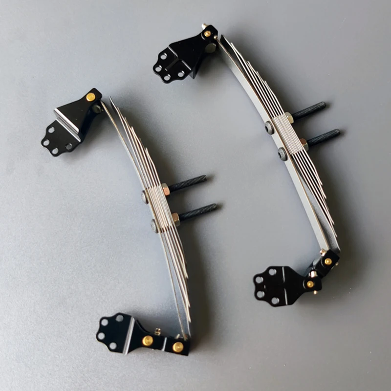 Metal Simulation Shock Absorber Steel Plate for 1/14 Tamiya RC Truck for SCANIA 770S R620 for VOLVO