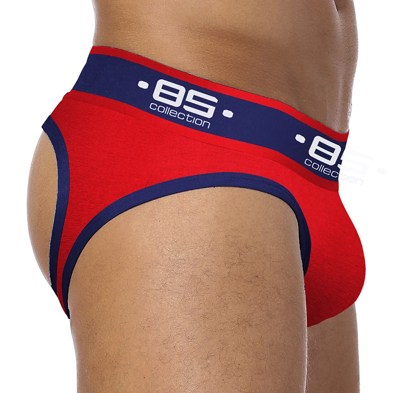 Brand Sexy Mens Jockstraps Backless Underwear Penis Jock Strap Man Thongs G-Strings Gay Men Underwear shorts Men Jockstraps