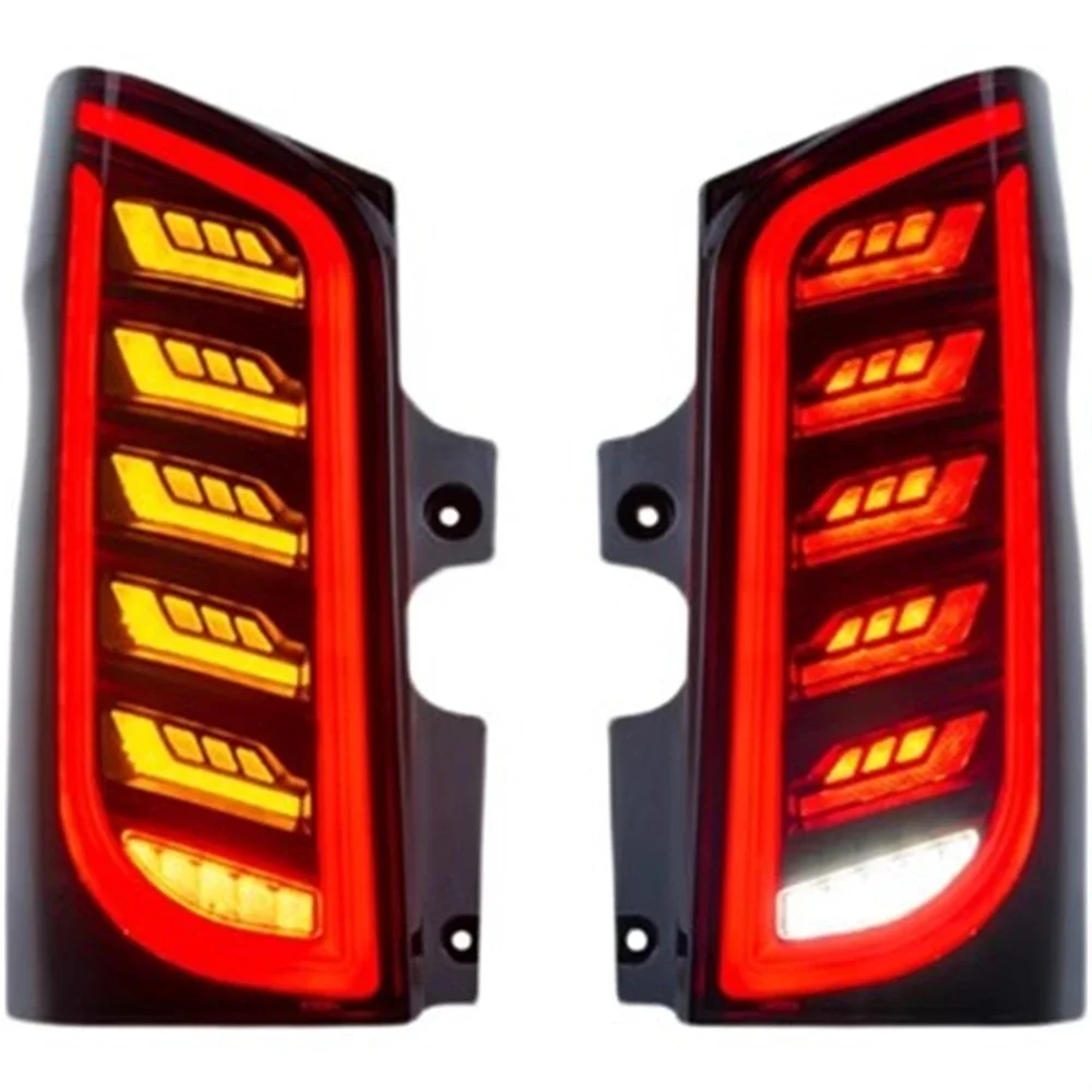 Taillight Assembly for Mercedes-Benz Vito with Turn Siganl Reverse Light Back Lamp 2pcs